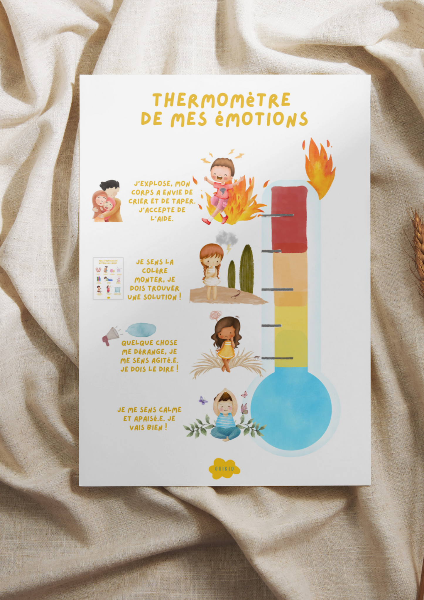 Mon thermomètre de mes émotions (numérique)