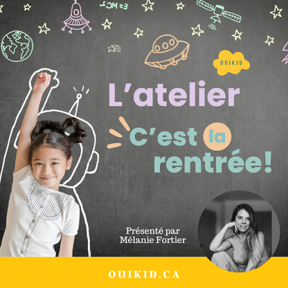 Atelier : C'est bientôt la rentrée !