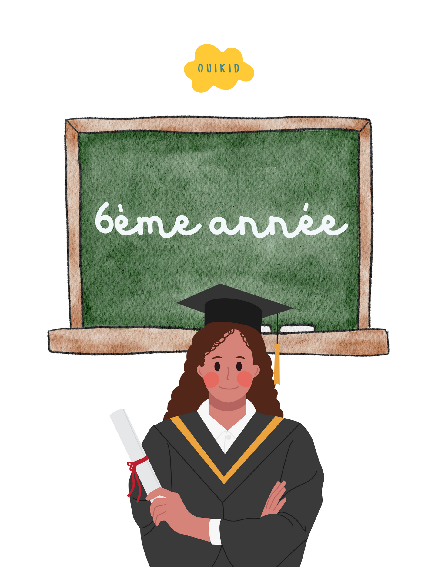 Cahier à remplir -Prêt.e pour l'école - maternelle à 6ème année (numérique)