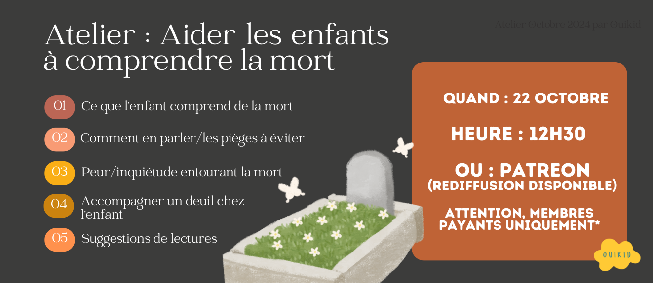 Atelier : Expliquer la mort aux enfants