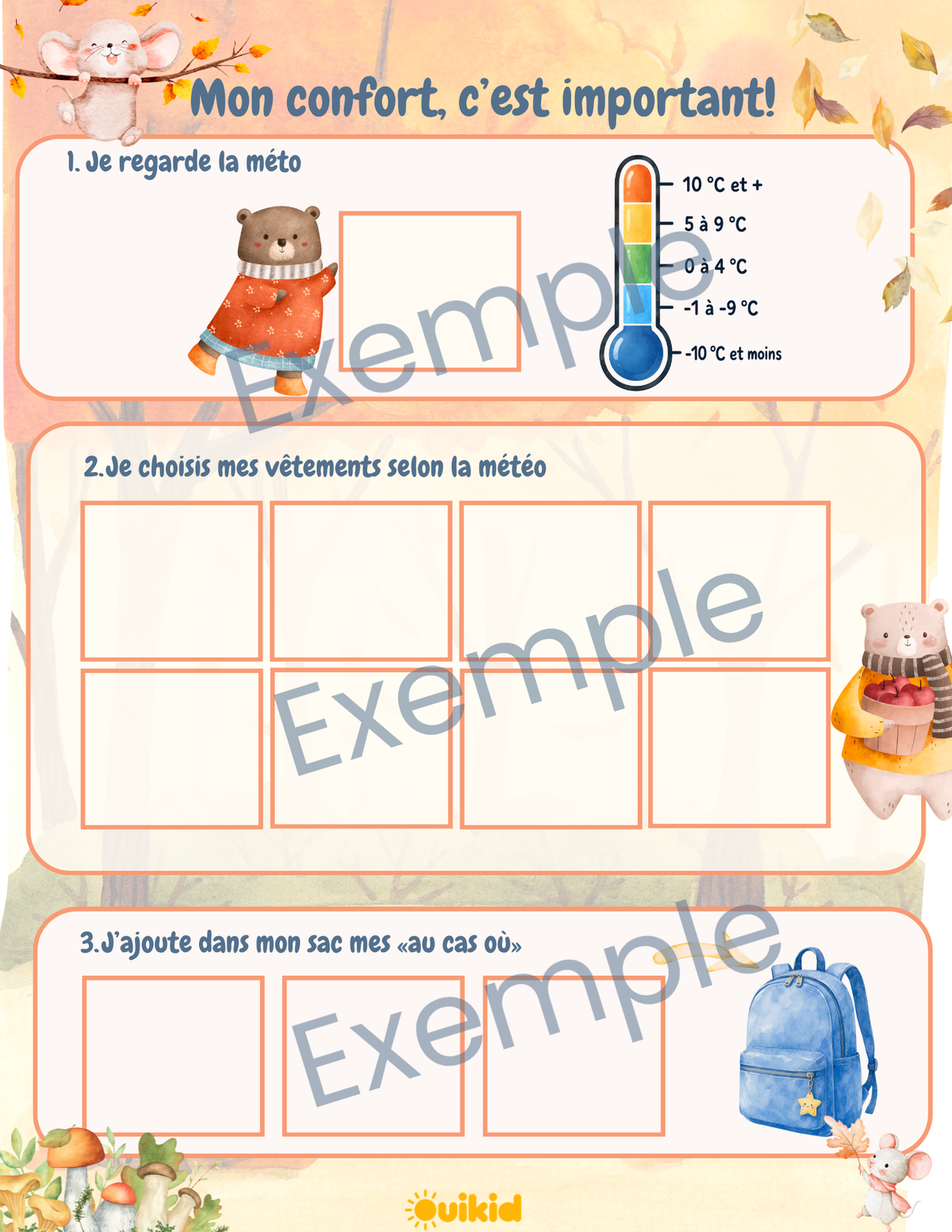 Outil pour soutenir l'habillage d'extérieur