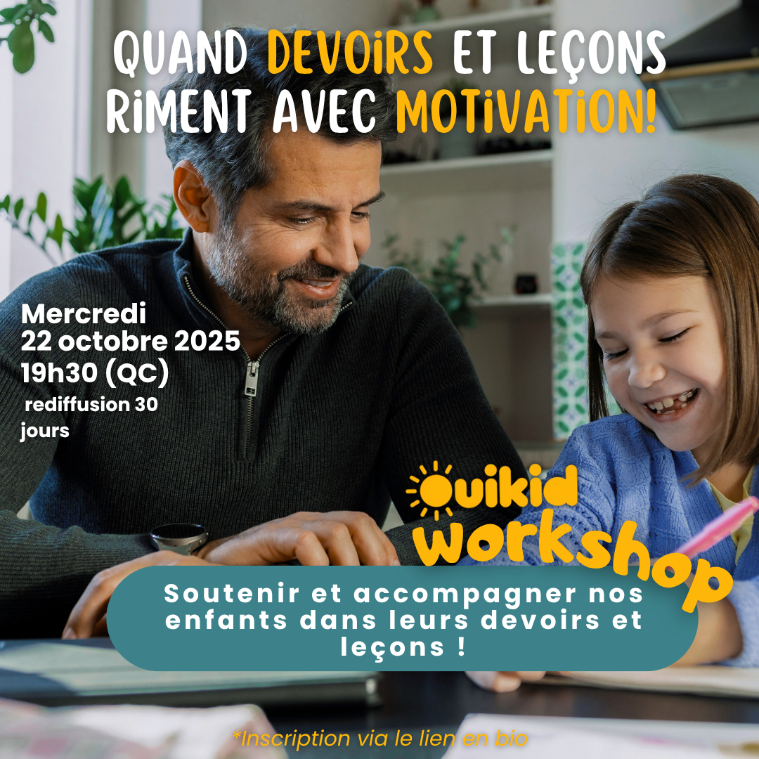 Workshop - Quand devoirs et leçons riment avec motivation !